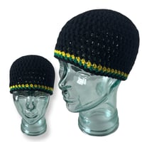 Image 2 of Jamaican Inspried Fitted Beanie