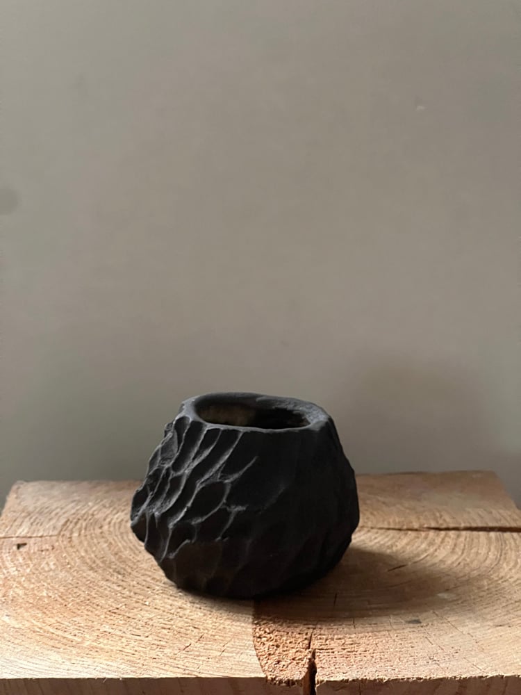 Image of Small Carved vessel 