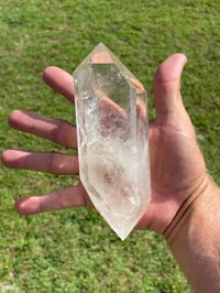 Image 1 of Natural Citrine Double Terminated Crystal Point #57