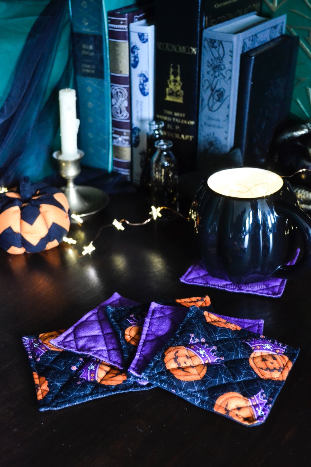 Pumpkin King Set of 6 Coasters