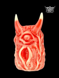 Image 1 of GID MEAT MARBLE sofubi SLIZZ NUGGET FROM SPACE-HELL