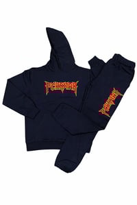 Fcknxtwk Nvy Blue sweatsuit