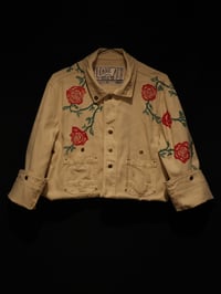 Image 2 of (L) Rose Vine Snap Crop Jacket