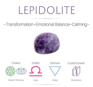 Image of Lepidolite Tumbled Stone