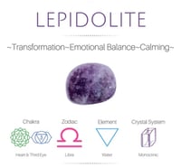 Image 2 of Lepidolite Tumbled Stone