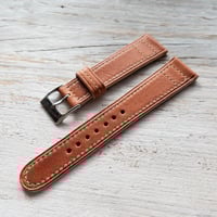 Image 3 of Italian Calf Strap / Double box stitch