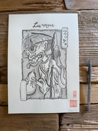 Image 1 of Phish “ Phishing Monk ” original drawing 