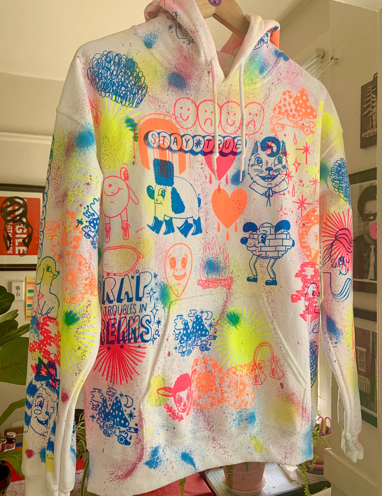 Image of "Cotton Candy" hoodie (M)