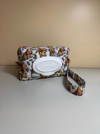 Image 1 of Mini Wipes Pouch with Wristlet | Compact & Made to Order ✨
