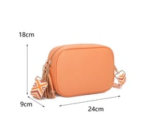 Image 2 of Double zip Crossbody Bag