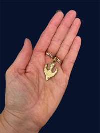 Image 2 of Falling Bird Pendant 