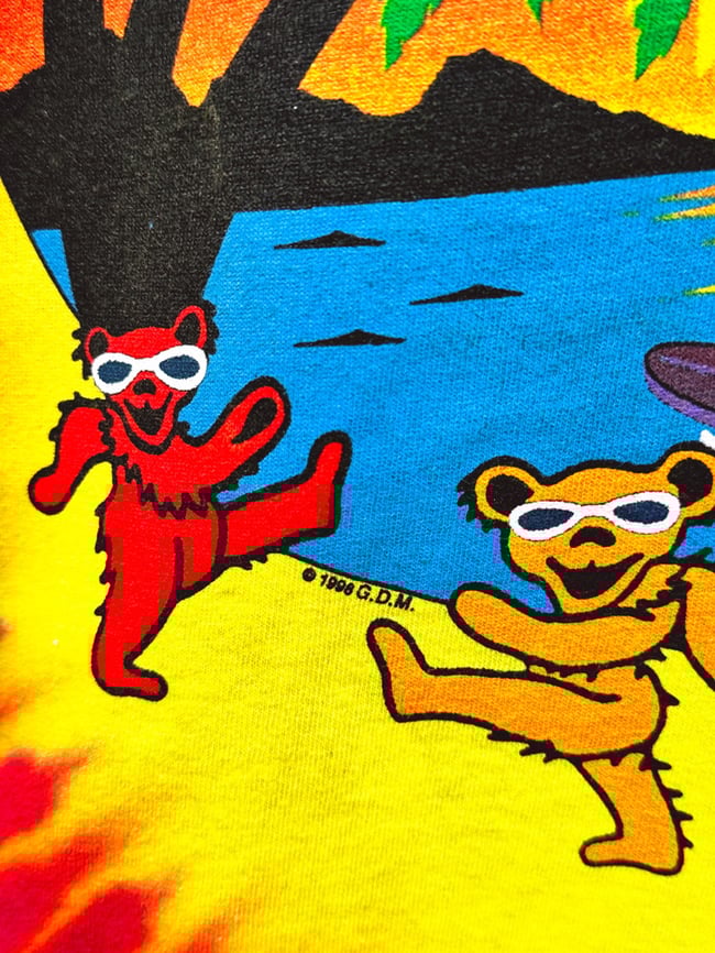 Grateful Dead 1998 ‘Beach Bears’ Longsleeve Shirt - Size XL