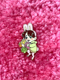 Image 1 of Star Bunny Boy Pin