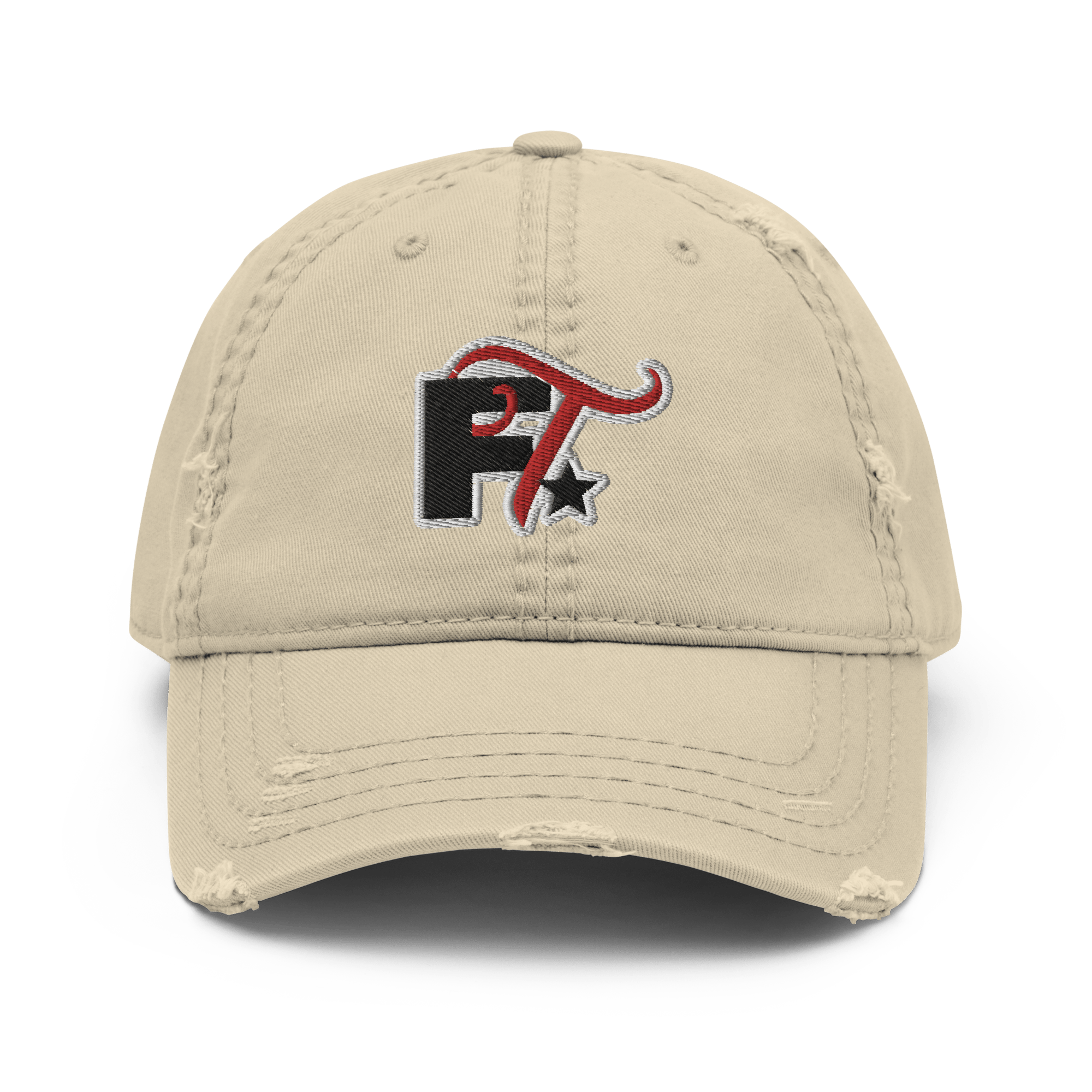 Funky Threads — Funky Threads™ Monogram Distressed Hat Funky Threads — Funky Threads™ Monogram Distressed Hat