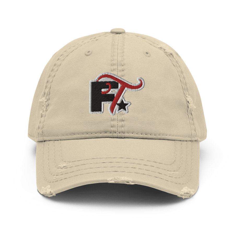 Image of Funky Threads™ Monogram Distressed Hat