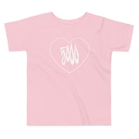 Image 3 of 5k Heart Toddler Short Sleeve Tee