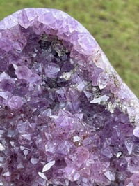 Image 8 of Amethyst With Calcite & Polished Edges | Brazil #2185