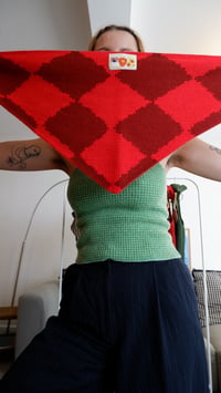 Image 7 of THE AGNES TRIANGLE SCARVES