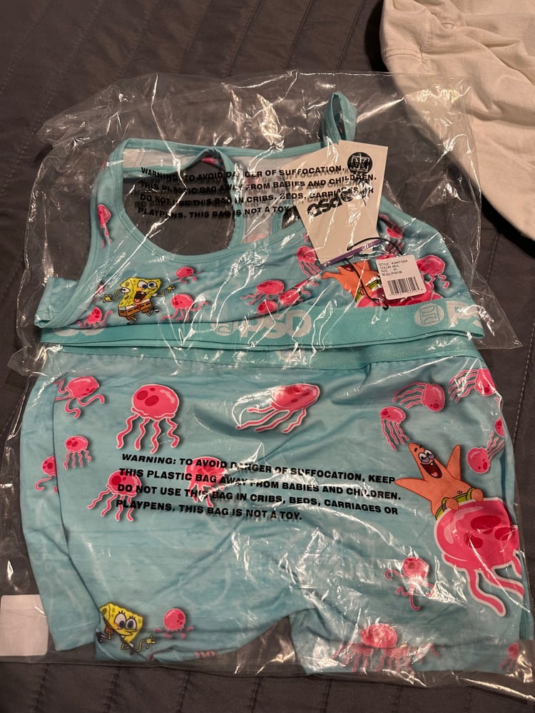 PSD x SpongeBob Sportabra & Boyshorts Set Image 2