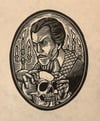 Vincent Price Block Print