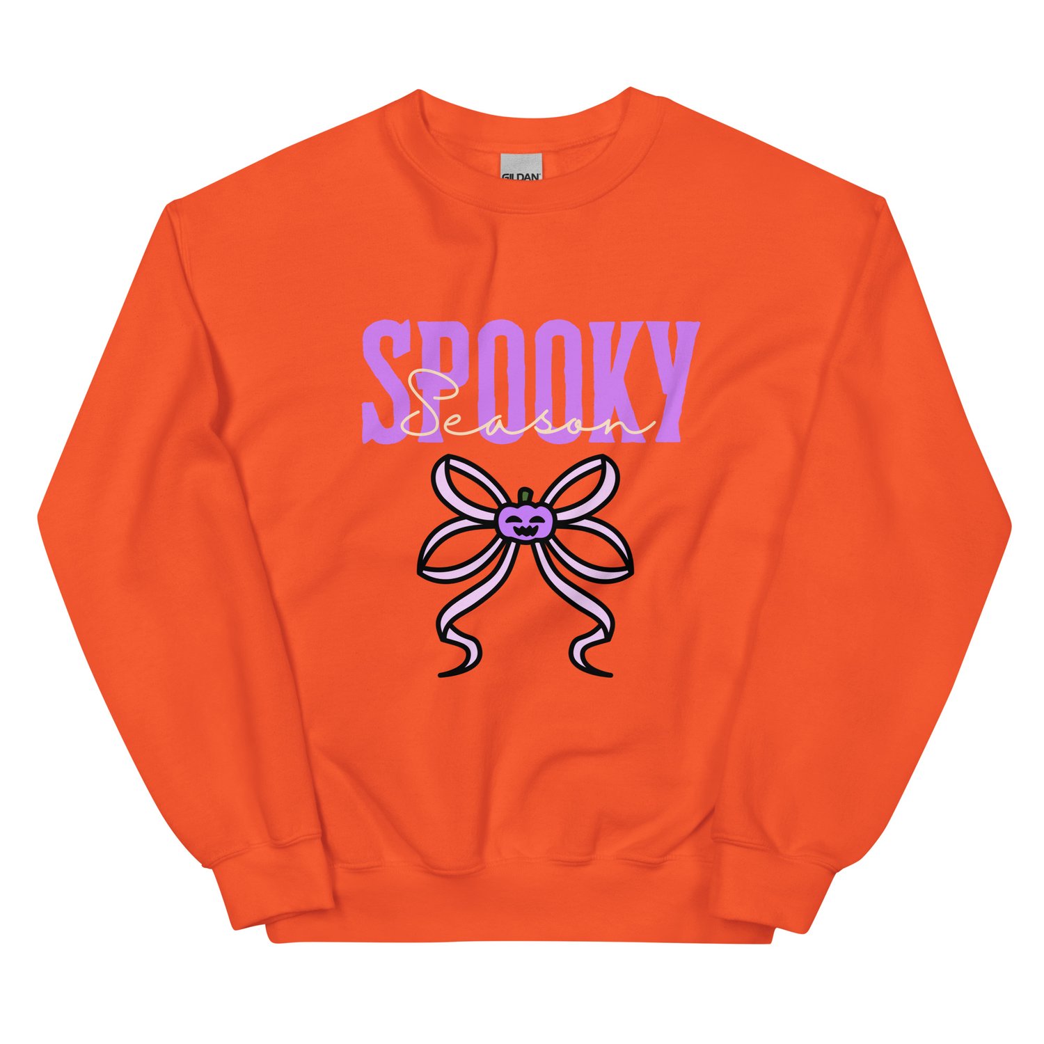 Image of Spooky purple ribbon Unisex Sweatshirt
