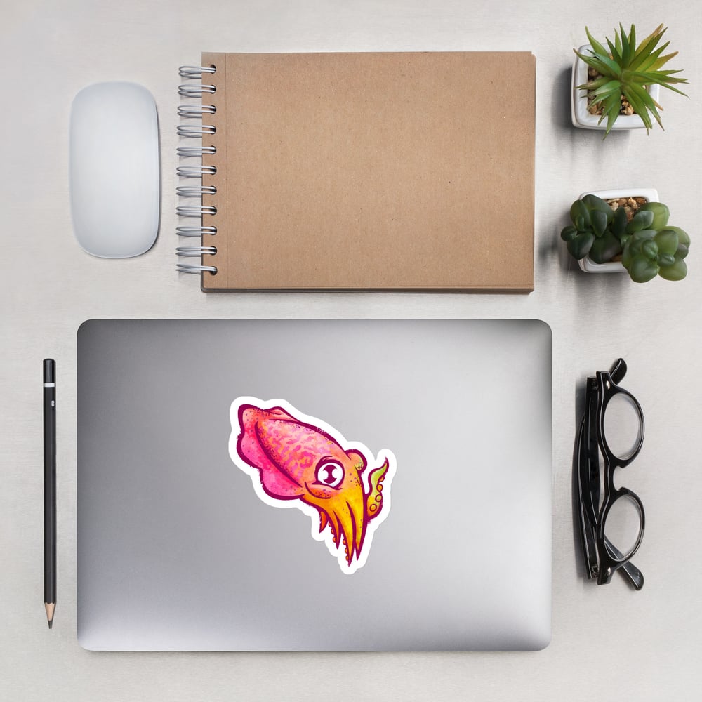 Image of Clint Cuttlefish stickers