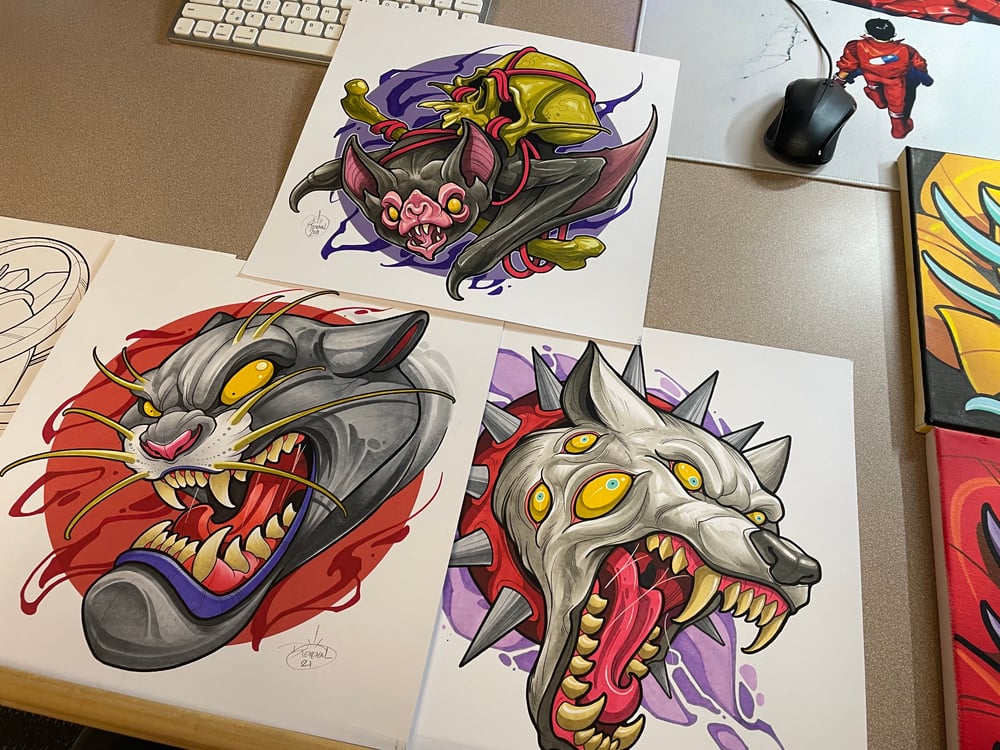 Image of 12x12 Originals on Paper
