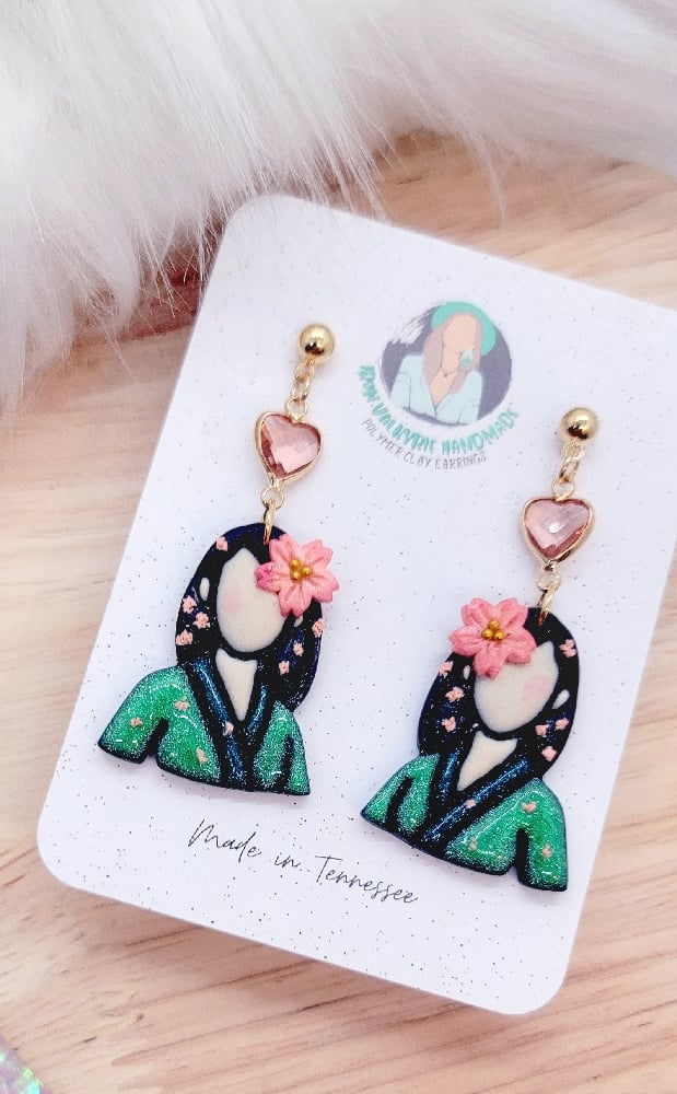 Image of Warrior Princess Earrings 