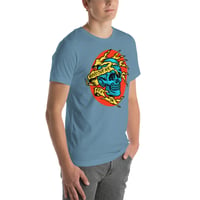 Image 6 of Marlowe Ink Blue Skull Unisex t-shirt