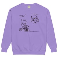 Image 17 of out of 40's Unisex garment-dyed sweatshirt copy copy copy