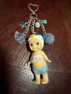 Authentic Sonny Angel Keychain - Blowfish