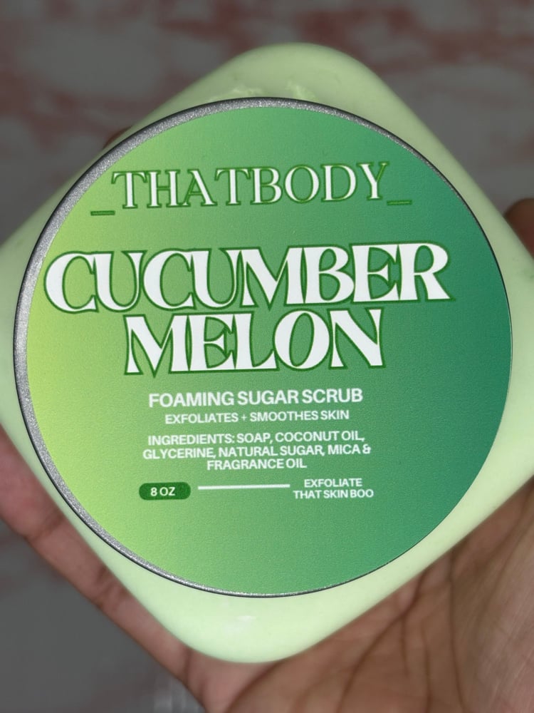 Image of “Cucumber Melon” Scrub