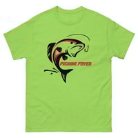 Image 1 of Unisex classic tee, Fishing Fever T-Shirt | Angler Fish Hook Graphic Tee
