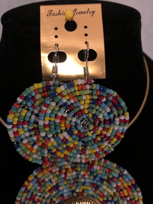 Image of Colorful choker set