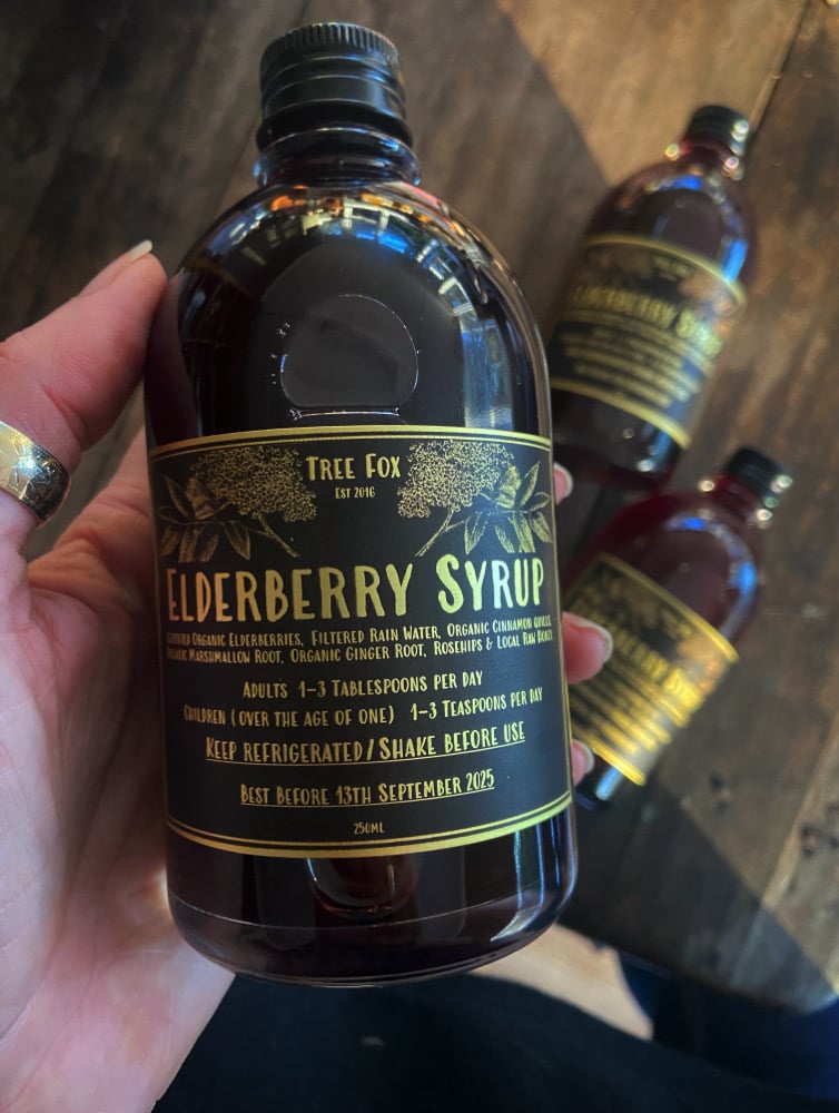 Image of Fresh Organic Elderberry Syrup 250ml  