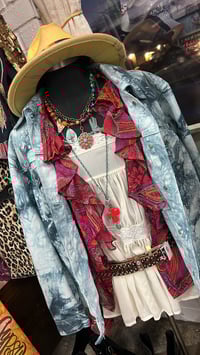 Image 2 of Hendrix Custom Bling Denim Jacket