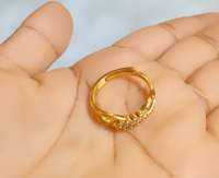 Image 4 of Infinity_Adjustable American Diamond Ring