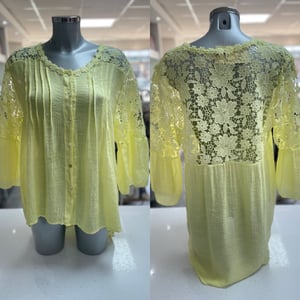 Image of Detailed Lace Blouse