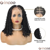 Image 14 of Boxed & Beautiful: 12” Knotless Braided Lace Wig for Black Royalty