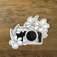 Island Photographer Sticker 