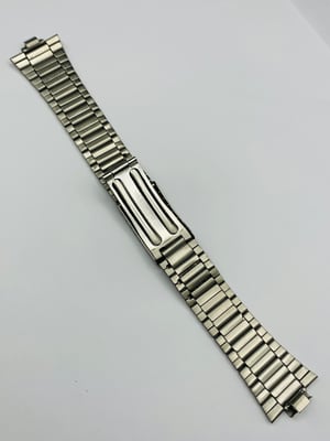 Image of Rare 1980's heavy duty Sieko stainless steel watch strap,New Old Stock,mint,9.5mm/22mm