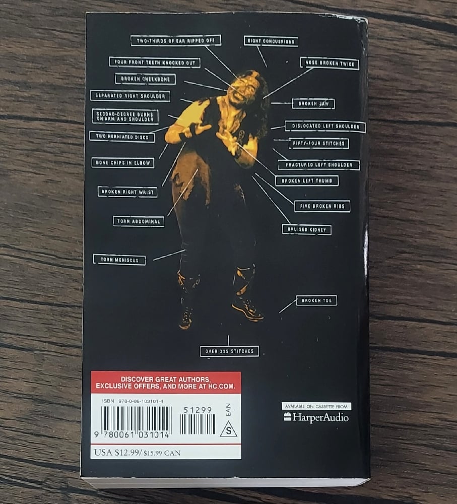 Mankind - Have A Nice Day! A Tale of Blood and Sweatsocks, by Mick Foley - SIGNED