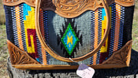 Image 4 of Monica Saddle Blanket Handbag - SKU 694