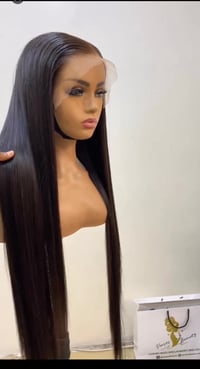 Image 1 of Indian hair|13x4 HD lace wig|  straight hair|  250% density  