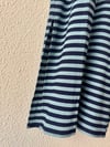 BLUE STRIPES KNIT KAFTAN
