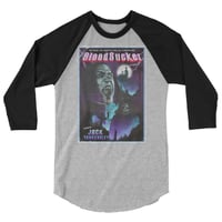 Bloodsucker 3/4 sleeve raglan shirt