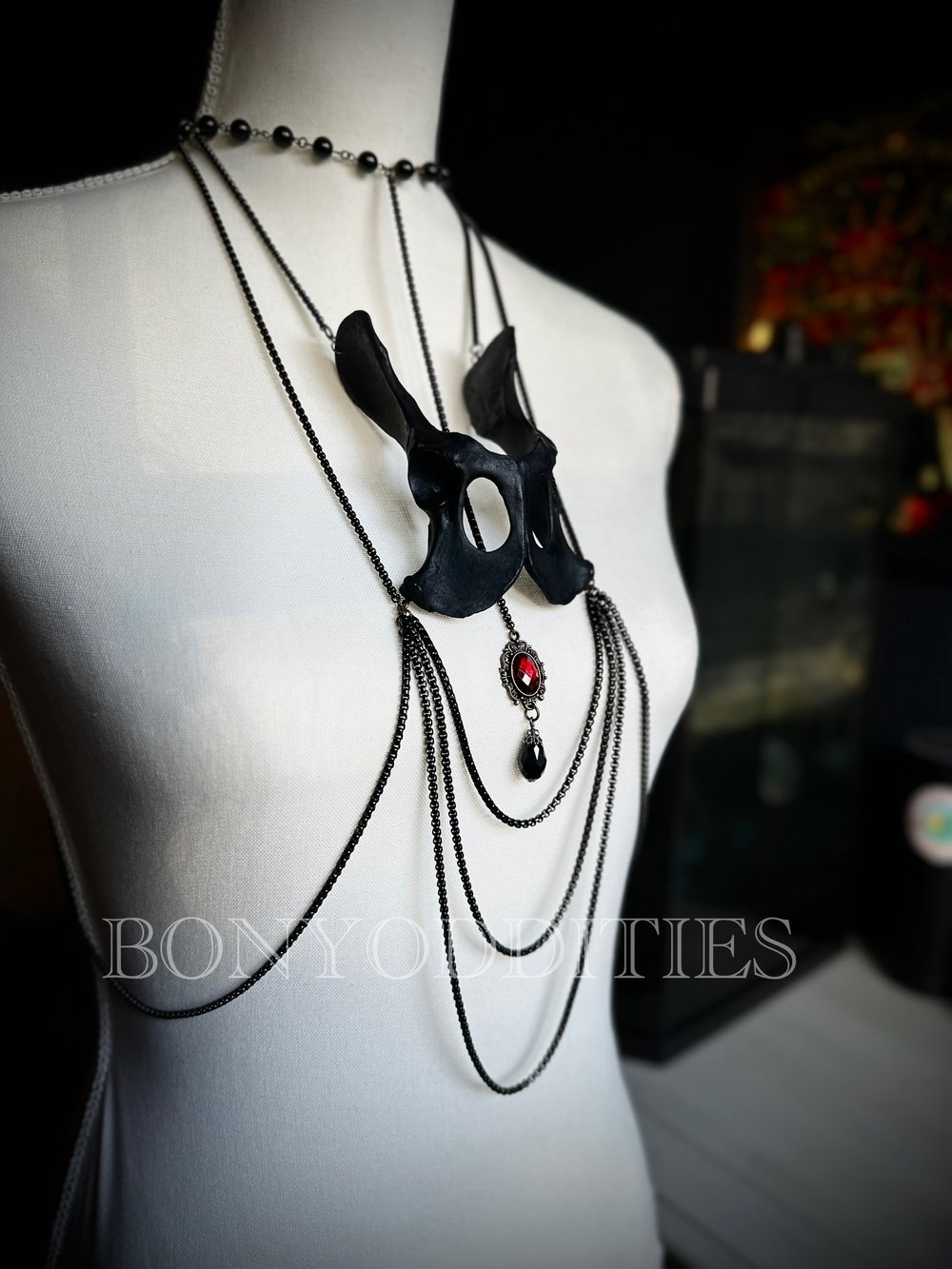 Image of Victorian Gothic Statement Necklace