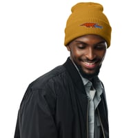 Image 2 of Gizzy Gator Waffle beanie