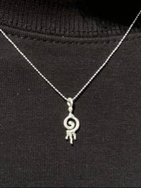 Image 1 of spiral necklace 