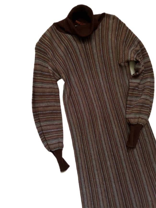 early 70s MISSONI italian knit dress